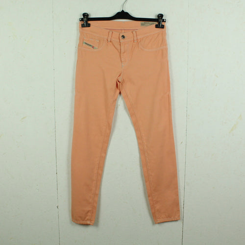 Second Hand DIESEL Jeans Gr. 30 (W) orange Mod. Livier-Ankle (*)
