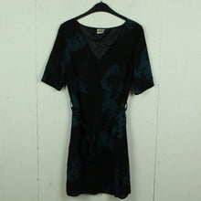 Laden Sie das Bild in den Galerie-Viewer, Second Hand TWIST & TANGO Kleid Gr. S schwarz petrol (*)