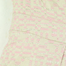 Laden Sie das Bild in den Galerie-Viewer, Second Hand NAF NAF Kleid Gr. 38 rosa Glitzer Bandeaukleid (*)