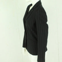 Laden Sie das Bild in den Galerie-Viewer, Second Hand INWEAR Blazer Gr. 38 schwarz weiß gestreift Jacke (*)