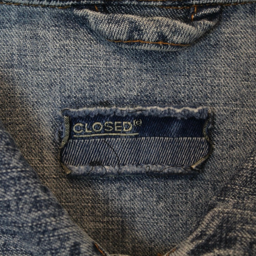 Second Hand CLOSED Jeansjacke Gr. L blau Jacke (*)