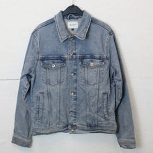 Laden Sie das Bild in den Galerie-Viewer, Second Hand VAILENT Jeansjacke Gr. M blau Jacke (*)