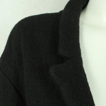 Laden Sie das Bild in den Galerie-Viewer, Second Hand SECOND FEMALE Mantel mit Wolle Gr. L schwarz Wintermantel (*)