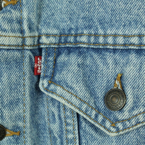 Second Hand LEVI'S Jeansjacke Gr. L blau Jacke (*)