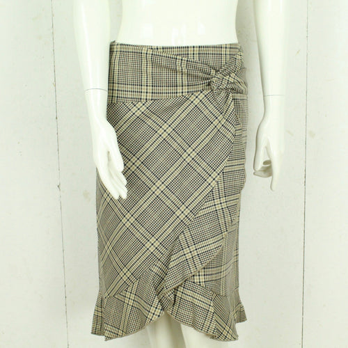 Second Hand SUMMUM Rock Gr. 34 brau kariert NEU (*)