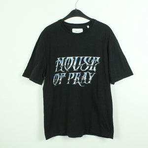 Second Hand HOUSE OF PRAY T-Shirt Gr. M schwarz mit Print (*)