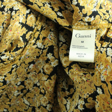 Laden Sie das Bild in den Galerie-Viewer, Second Hand GANNI Bluse Gr. M mehrfarbig geblümt (*)