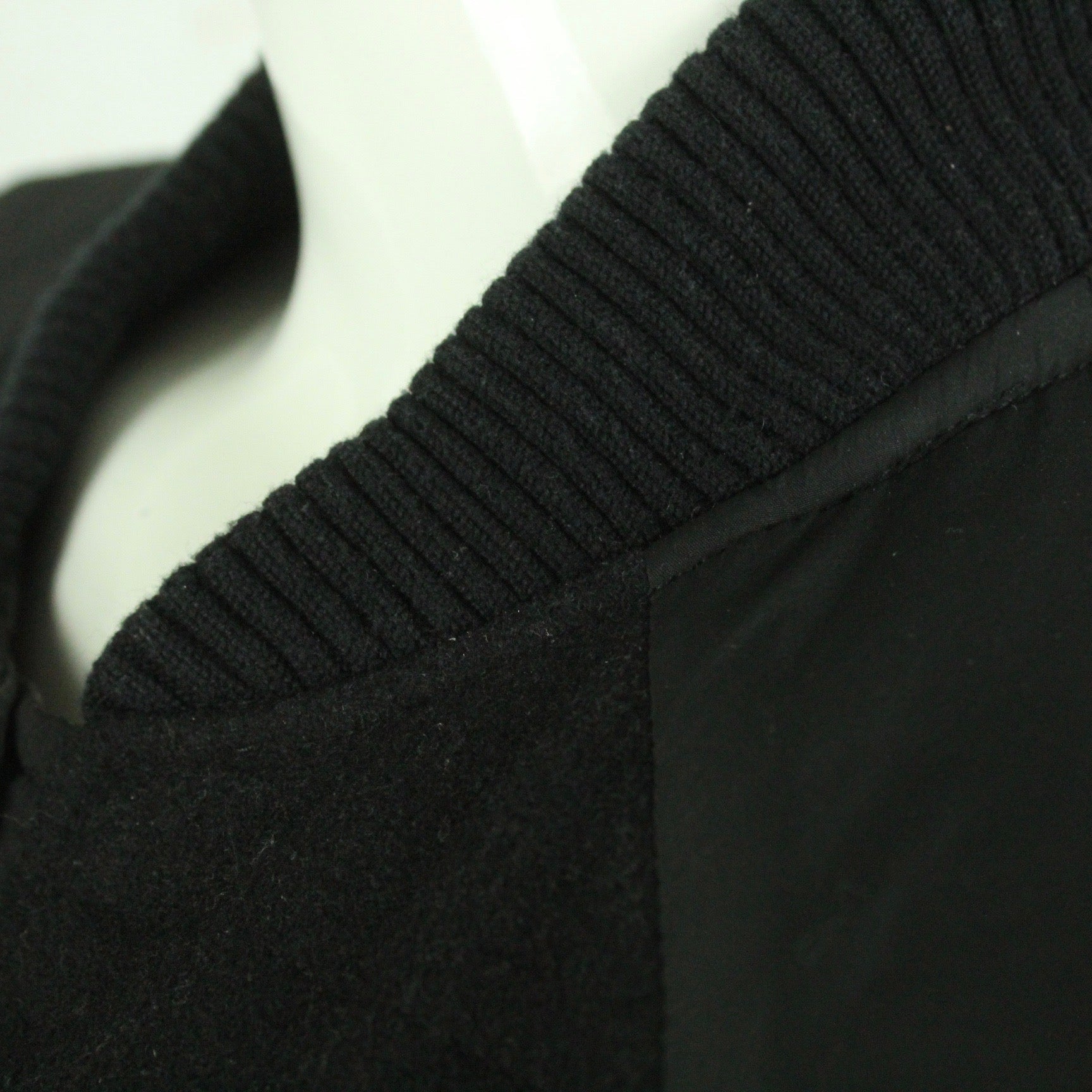 Second Hand ENVII Parka mit Wolle Gr. M schwarz Mod. Baxter Bomber gesteppt (*)