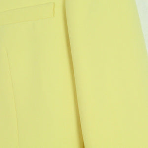 Second Hand ZARA Blazer Gr. XS gelb uni Jacke (*)