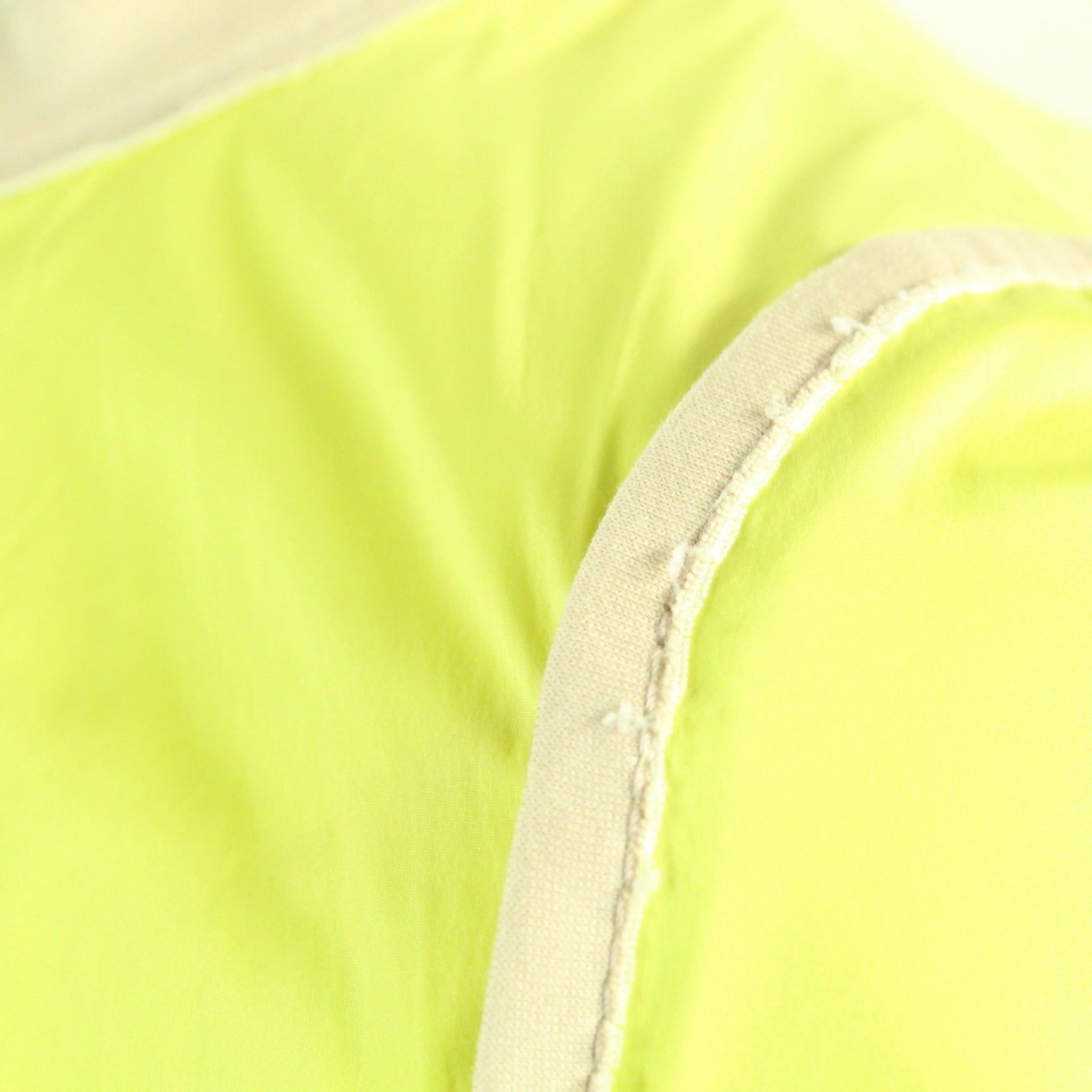 Second Hand SCHUMACHER Windbreaker Gr. S gelb beige Jacke (*)