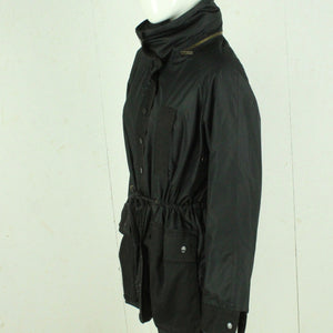 Second Hand SONIA RYKIEL Mantel Gr. S schwarz Designer Parka Kapuze (*)