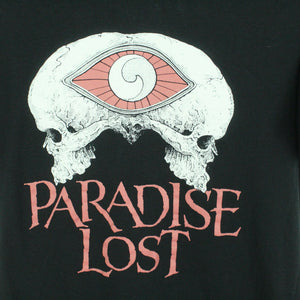 Vintage PARADISE LOST T-Shirt / Bandshirt Gr. S schwarz mit Print und Backprint (*)
