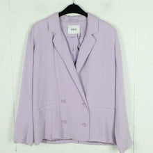 Laden Sie das Bild in den Galerie-Viewer, Second Hand ENVII Blazer Gr. XS flieder uni Jacke (*)
