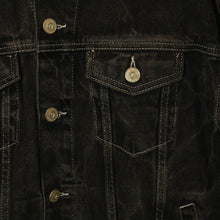 Laden Sie das Bild in den Galerie-Viewer, Second Hand BDG Jeansjacke Gr. S schwarz (*)