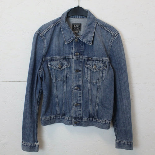 Second Hand GAS Jeansjacke Gr. M blau Jacke (*)
