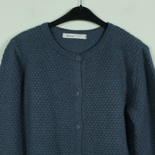 Laden Sie das Bild in den Galerie-Viewer, Second Hand SKOVHUUS Strickjacke Gr. M blau Cardigan Strick (*)
