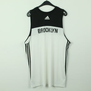 Second Hand ADIDAS NBA Basketball Trikot Gr. XXL schwarz weiß BROOKLYN NETS