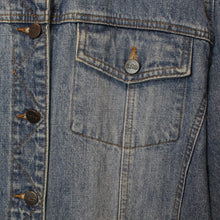 Laden Sie das Bild in den Galerie-Viewer, Second Hand USHA Jeansjacke Gr. 46 blau Jacke (*)