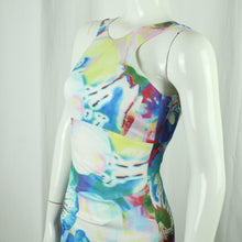 Laden Sie das Bild in den Galerie-Viewer, Second Hand KAREN MILLEN Kleid Gr. 36 weiß bunt gemustert (*)