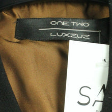 Laden Sie das Bild in den Galerie-Viewer, Second Hand ONE TWO LUXZUZ Blouson Gr. 44 braun (*)