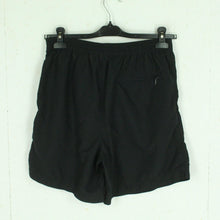 Laden Sie das Bild in den Galerie-Viewer, Vintage NIKE Sportshorts Gr. M schwarz mit Stickerei Shorts