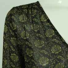 Laden Sie das Bild in den Galerie-Viewer, Second Hand BA&amp;SH Kleid Gr. 1 (34) schwarz beige gemustert (*)