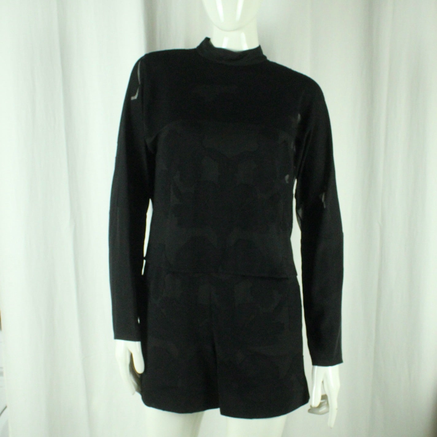 Second Hand TIBI NEW YORK Jumpsuit Gr. US 4 | dt. 34 schwarz Overall (*)