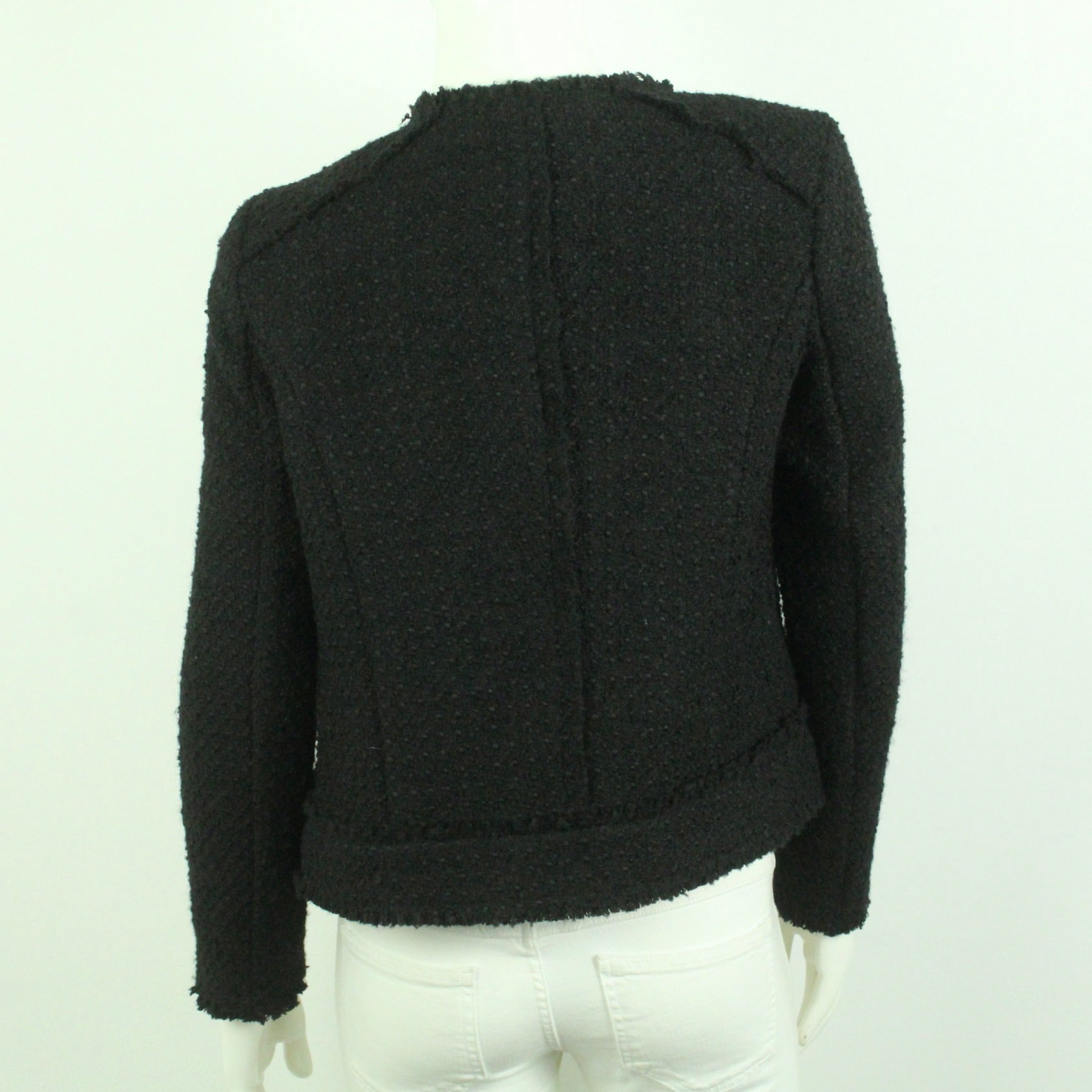 Second Hand NEO NOIR Jacke Gr. M schwarz uni Modell Vigga Boucle Jacket (*)