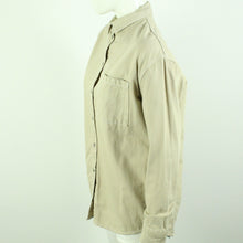 Laden Sie das Bild in den Galerie-Viewer, Second Hand ASOS Jeanshemd Gr. 38 UK 10 beige uni Hemd (*)