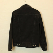 Laden Sie das Bild in den Galerie-Viewer, Second Hand WEEKDAY Jeansjacke Gr. S schwarz (*)