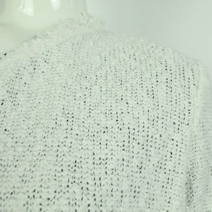 Second Hand IRO Jacke Gr. 42 weiß uni Modell SHAVANI (*)