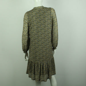 Second Hand NÜMPH Kleid Gr. M mehrfarbig abstrakt gemustert Midikleid (*)