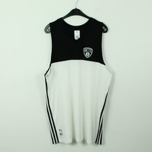 Laden Sie das Bild in den Galerie-Viewer, Second Hand ADIDAS NBA Basketball Trikot Gr. XXL schwarz weiß BROOKLYN NETS