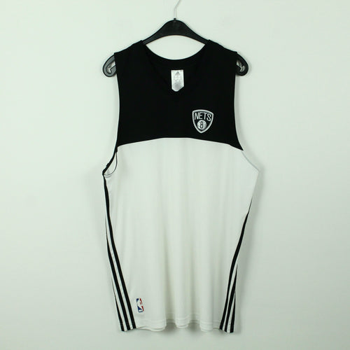 Second Hand ADIDAS NBA Basketball Trikot Gr. XXL schwarz weiß BROOKLYN NETS