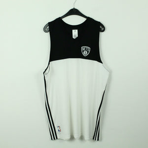 Second Hand ADIDAS NBA Basketball Trikot Gr. XXL schwarz weiß BROOKLYN NETS