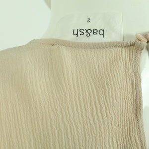 Second Hand BA&SH Bluse Gr. 2 nude uni  3/4-Arm (*)