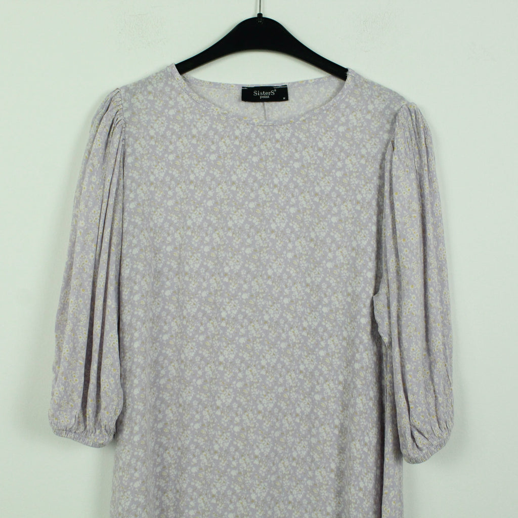 Second Hand SISTERS POINT Kleid Gr. M flieder weiß geblümt (*)