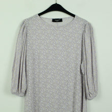 Laden Sie das Bild in den Galerie-Viewer, Second Hand SISTERS POINT Kleid Gr. M flieder weiß geblümt (*)