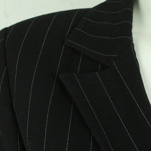 Second Hand INWEAR Blazer Gr. 38 schwarz weiß gestreift Jacke (*)