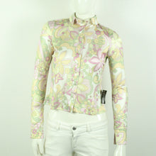 Laden Sie das Bild in den Galerie-Viewer, Second Hand NLY ONE Bluse Gr. M mehrfarbig 70s Style NEU (*)