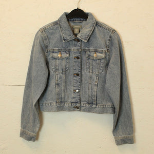 Second Hand LINDEX Jeansjacke Gr. S blau (*)