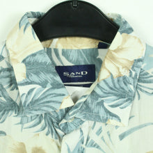 Laden Sie das Bild in den Galerie-Viewer, Second Hand SAND COPENHAGEN Hemd Gr. L gemustert Hawaii Look kurzarm (*)
