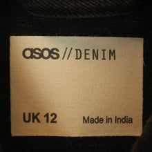 Laden Sie das Bild in den Galerie-Viewer, Second Hand ASOS Jeansjacke Gr. 38 grau (*)