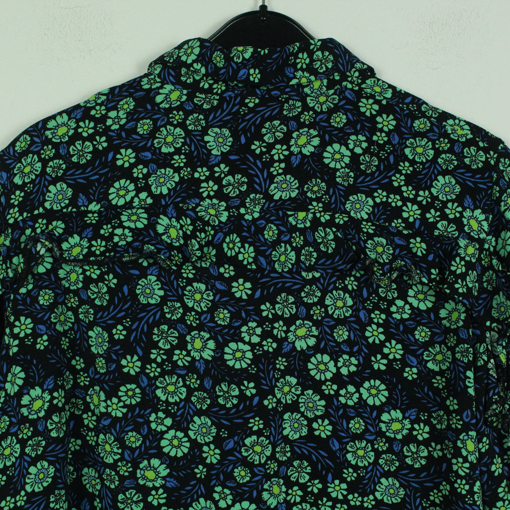 Second Hand BAUM UND PFERDGARTEN Bluse Gr. 40 schwarz geblümt (*)