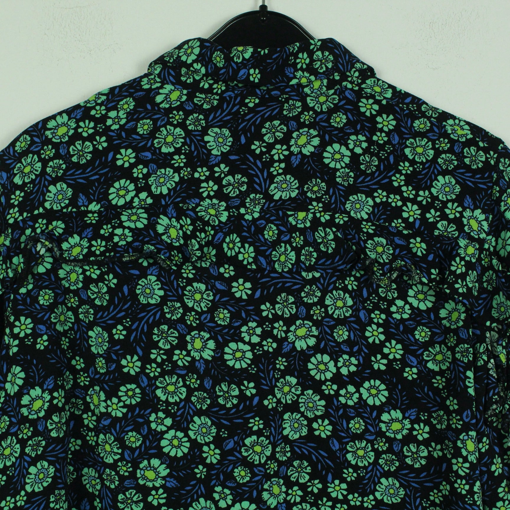 Second Hand BAUM UND PFERDGARTEN Bluse Gr. 40 schwarz geblümt (*)
