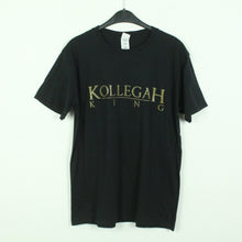 Laden Sie das Bild in den Galerie-Viewer, Vintage KOLLEGAH T-Shirt / Bandshirt Gr. L schwarz mit Print KING (*)