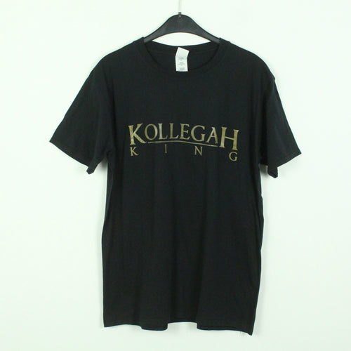 Vintage KOLLEGAH T-Shirt / Bandshirt Gr. L schwarz mit Print KING (*)