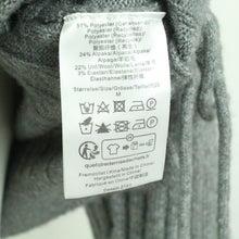 Laden Sie das Bild in den Galerie-Viewer, Second Hand BAUM UND PFERDGARTEN Pullover Gr. M grau V-Neck Strick (*)