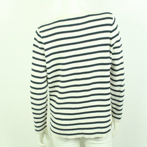 Second Hand PART TWO Pullover Gr. L weiß blau gestreift Strick (*)