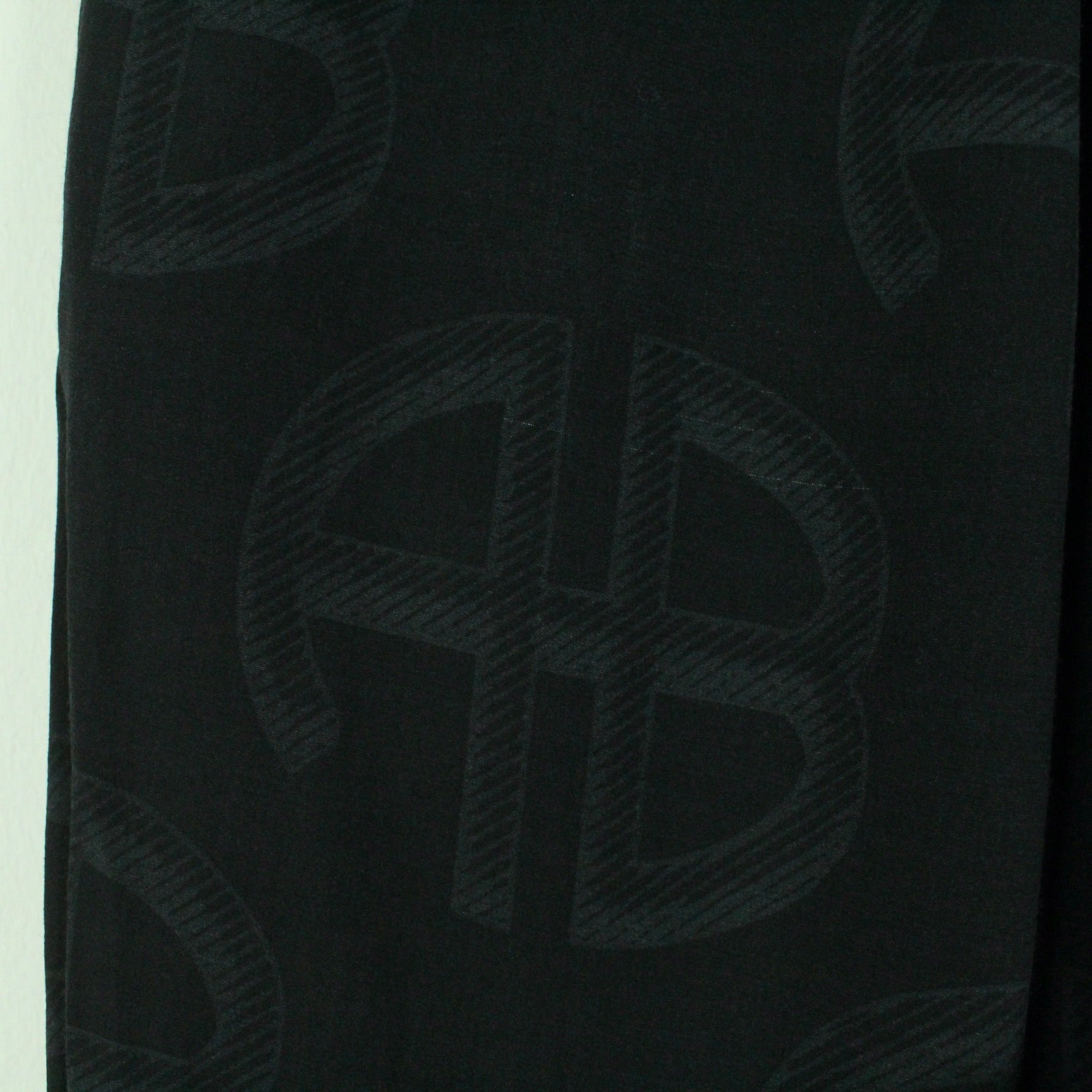 Second Hand ANINE BING Hose Gr. M schwarz wide leg gemustert (*)